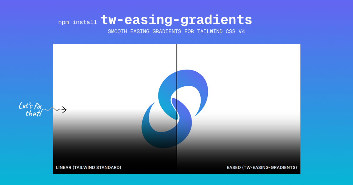 Titelbild: Warum ich tw-easing-gradients gebaut habe